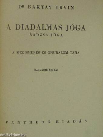 A diadalmas jóga