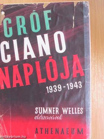 Ciano naplója 1939-1943