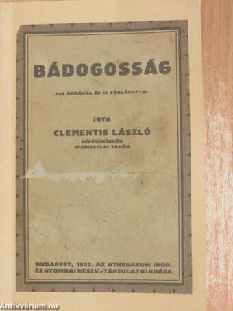 Bádogosság