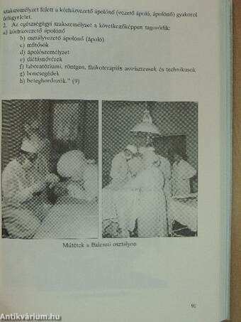 Az ápolás krónikája a kaposvári kórházban 1846-tól 2005-ig