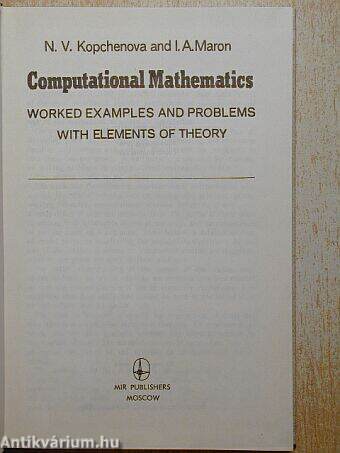 Computational Mathematics