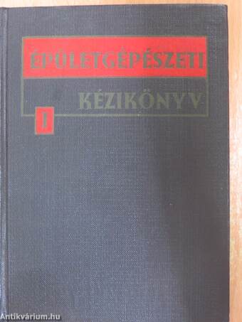 Épületgépészeti kézikönyv I-II.