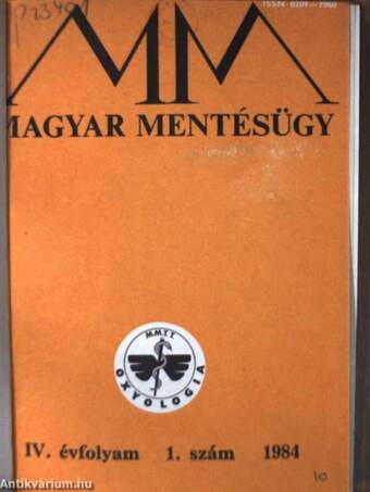 Magyar Mentésügy 1984-1985/1-4.
