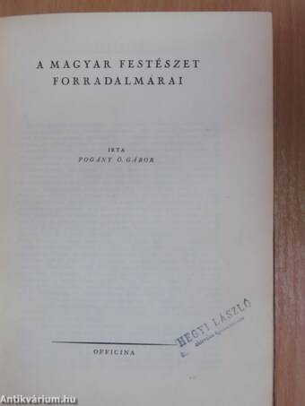 A magyar festészet forradalmárai