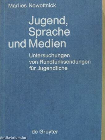 Jugend, Sprache und Medien