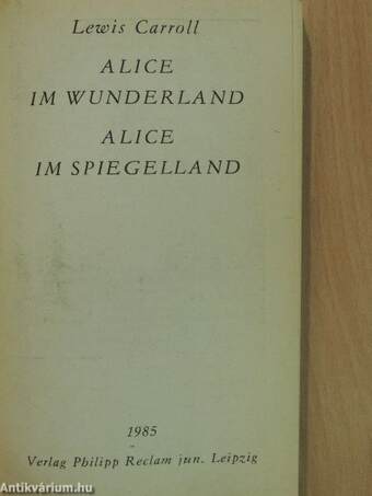 Alice im Wunderland/Alice im Spiegelland