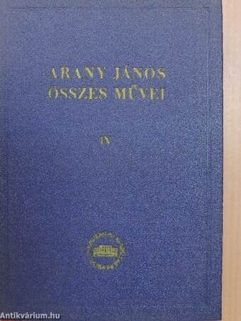 Arany János összes művei IX.