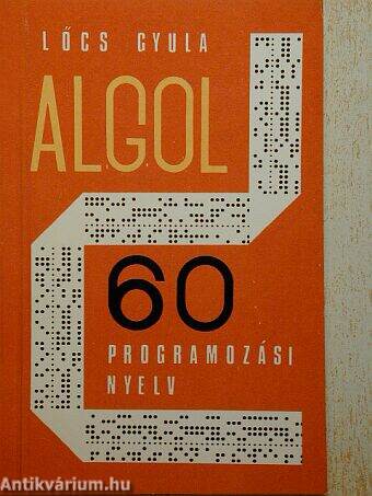 Az ALGOL 60 programozási nyelv