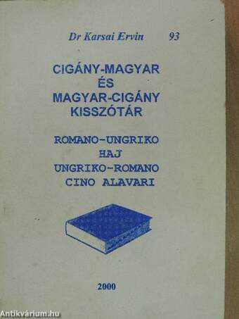Cigány-magyar és magyar-cigány kisszótár