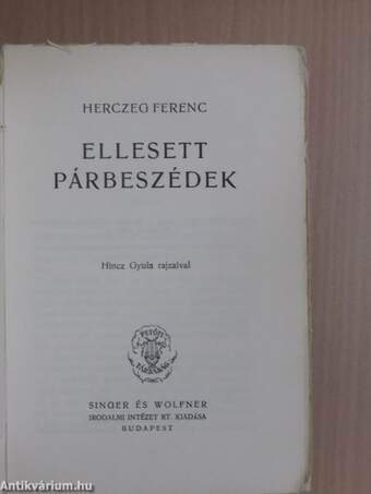 Ellesett párbeszédek