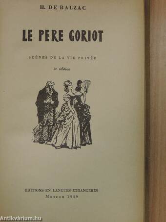 Le pere Goriot