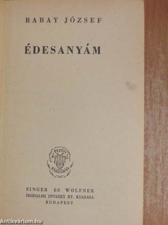 Édesanyám