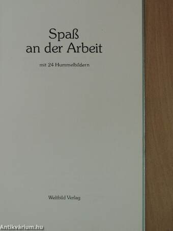 Spaß an der Arbeit