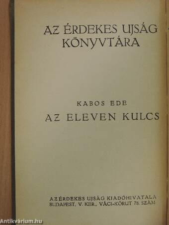 Az eleven kulcs