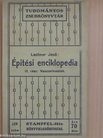 Épitési enciklopedia III.