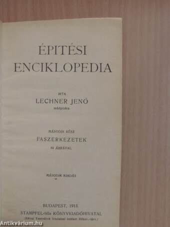 Épitési enciklopedia II.