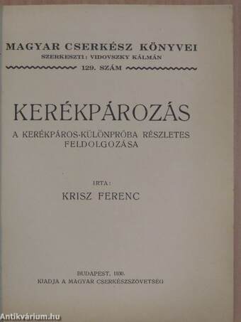 Kerékpározás