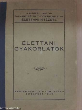 Élettani gyakorlatok