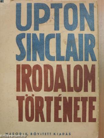 Upton Sinclair Irodalomtörténete