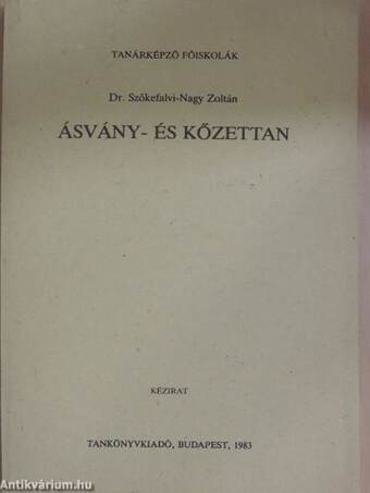 Ásvány- és kőzettan