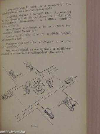 A gépjáróművek közuti forgalmára vonatkozó rendészeti szabályok összefoglalása szines ábrákkal