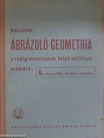 Ábrázoló geometria II.