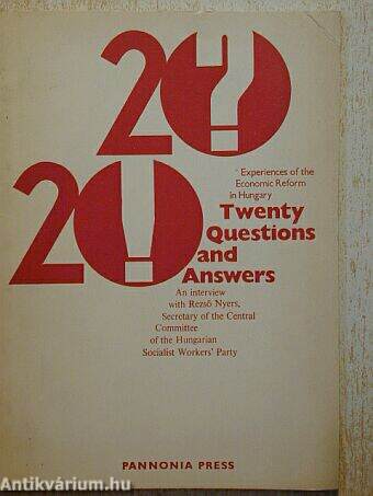 Twenty Questions and Answers