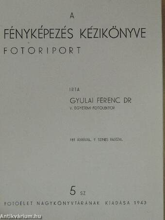 A fényképezés kézikönyve