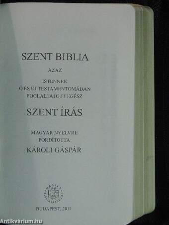 Szent Biblia