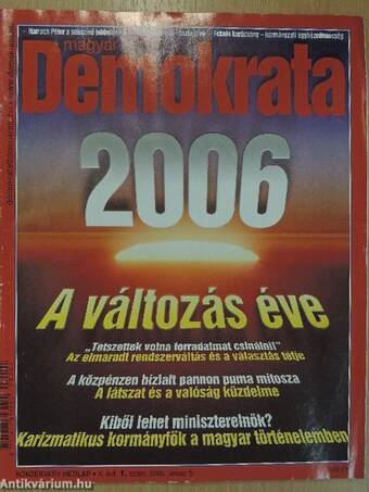 Magyar Demokrata 2006. (nem teljes évfolyam) I-III.