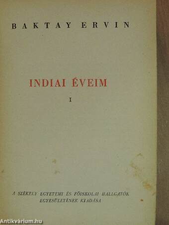 Indiai éveim I-II.