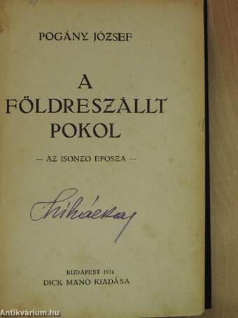 A földreszállt pokol