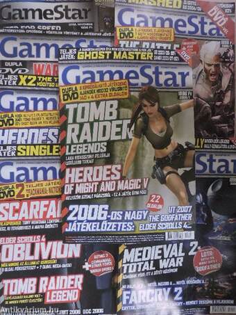 GameStar 2006. (nem teljes évfolyam) - 7 DVD-vel 