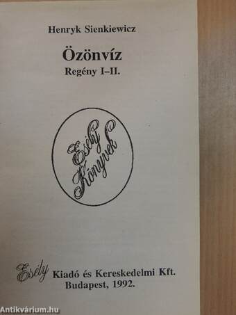 Özönvíz I-II.