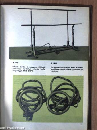 Iskolai felszerelések katalógusa 1965