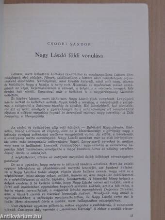 Nagy László földi vonulása