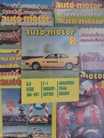 Autó-Motor 1980. január-december/Autó-Motor Magazin '80 nyár