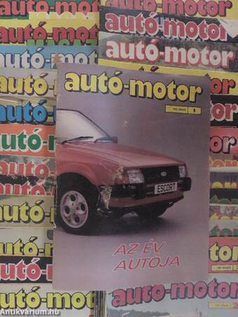 Autó-Motor 1981. január-december/Autó-Motor Magazin '81 nyár-ősz