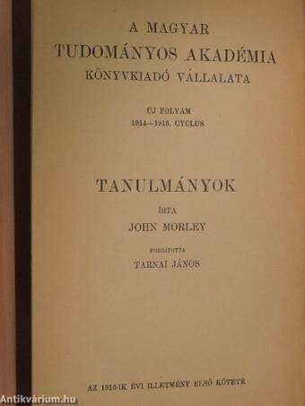 Tanulmányok