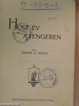 Húsz év a tengeren