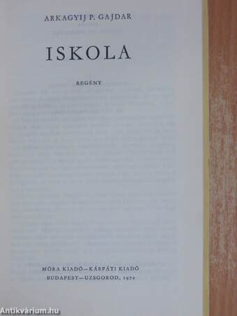 Iskola