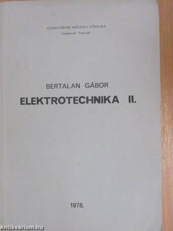 Elektrotechnika II.