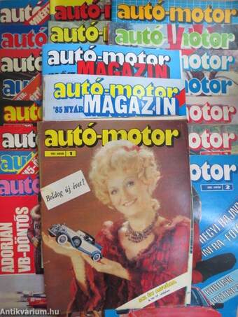 Autó-Motor 1985. január-december/Autó-Motor Magazin 1985. nyár, ősz