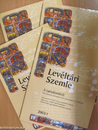 Levéltári Szemle 2003/1-4.