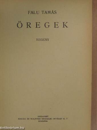 Öregek