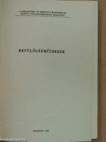 Repülőgépműszerek