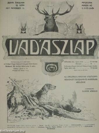 Vadászlap 1917. november 15.