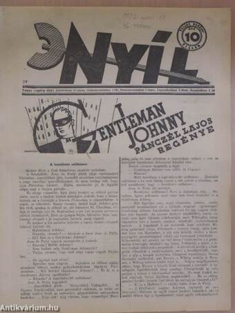 Nyíl 1932. november 17.