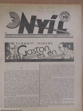 Nyíl 1932. október 6.