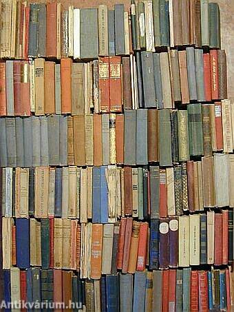 "200 kötet közepes állapotú, háború előtti regények, elbeszélések, drámák"